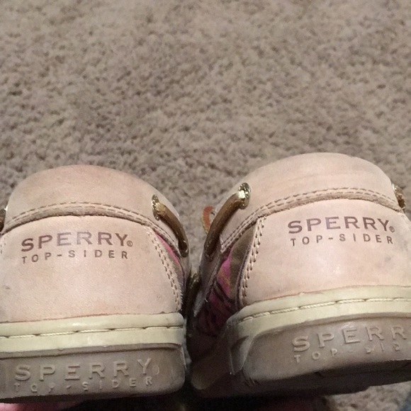 Girls Sperry top sided loafers Sz 4.5 - Picture 4 of 5